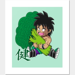 Super Broccoli Posters and Art